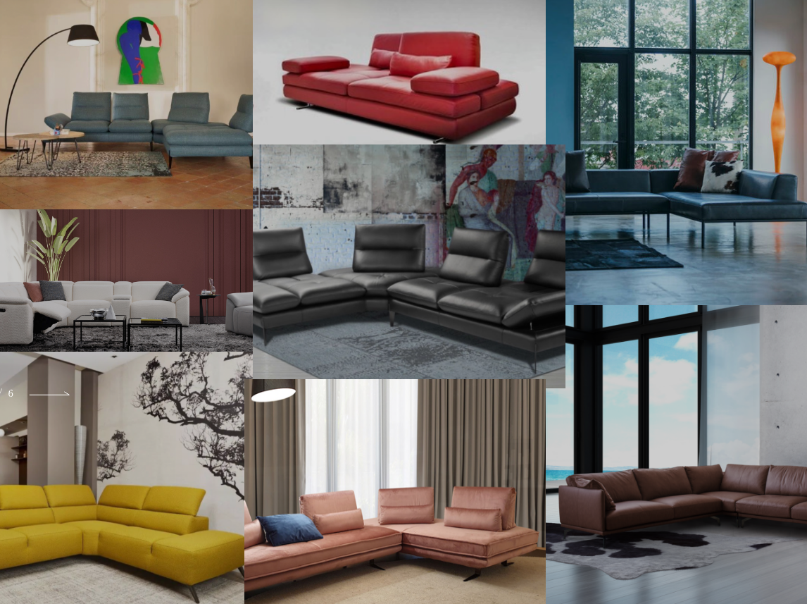 リビングシーンのトータルコーディネートも